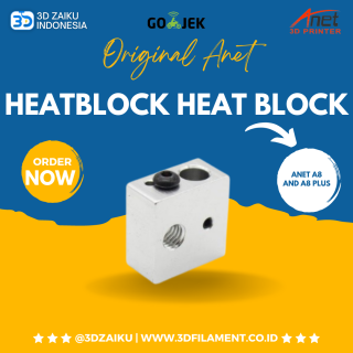 Original Anet A8 and A8 Plus Heatblock Heat Block